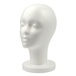 White Styrofoam Head 30cm