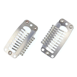 MEDIUM N # SILVER HAIR CLIPS