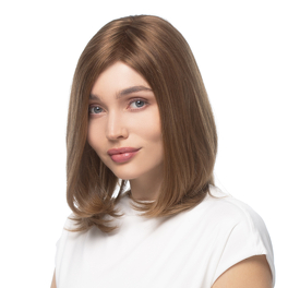 Slavic dark blond natural hair wig with highlights TULZA #8/12+14/16H